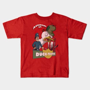 Duck-Tective // Accident or Murder Kids T-Shirt